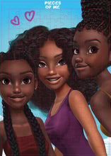 Load image into Gallery viewer, 54 piece black characters children's jigsaw puzzle