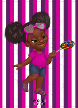 Load image into Gallery viewer, Candy Girl - 24 PIECES TRAY JIGSAW PUZZLE