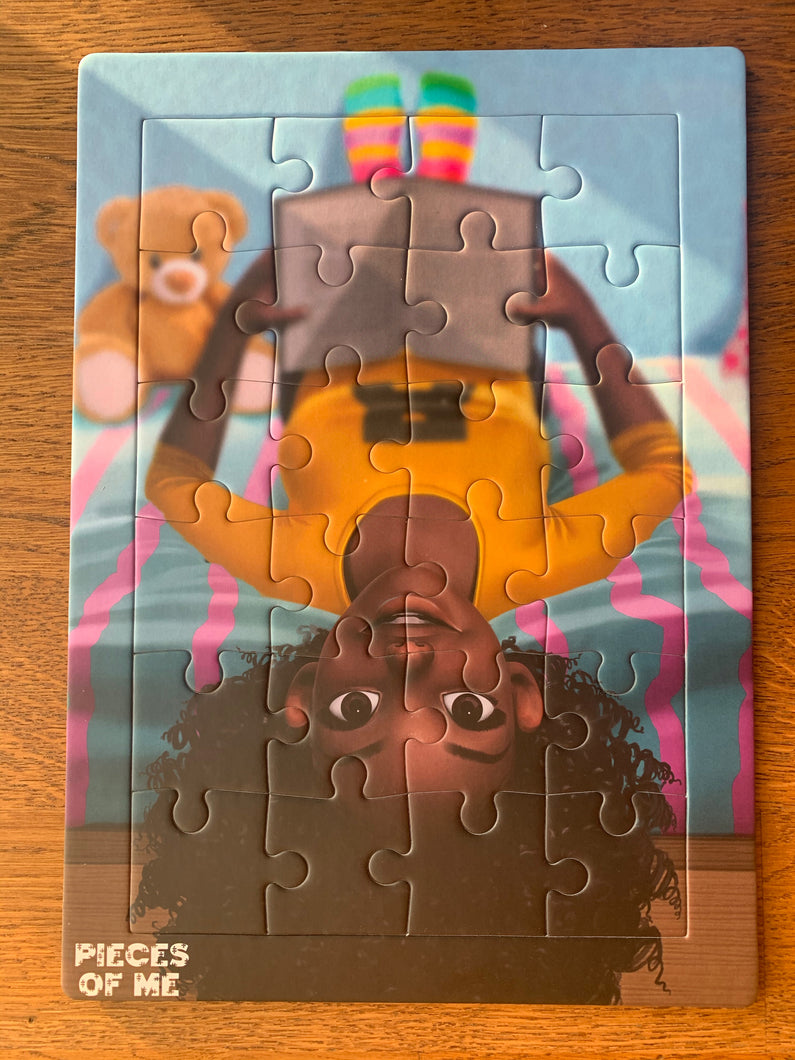 24 piece girl jigsaw puzzle